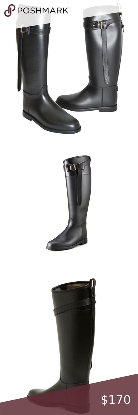 burberry roscot rain boots|burberry rain boots size chart.